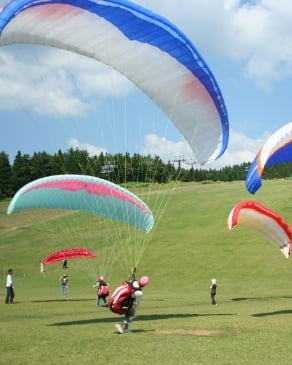 付帯施設：パラグライダー