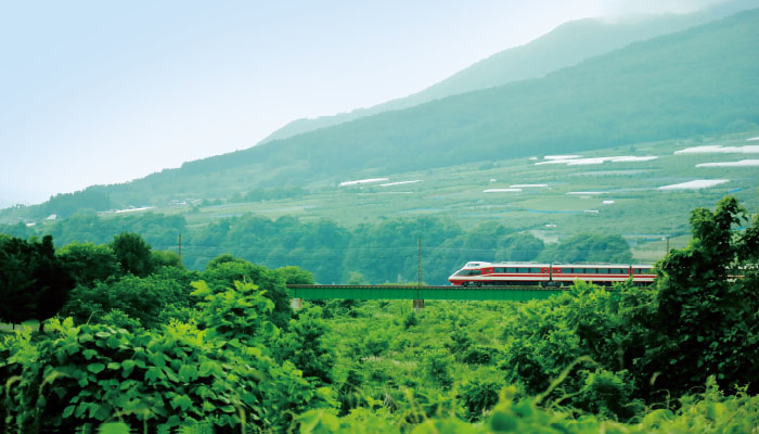 〈時刻表〉上り列車にご乗車の場合